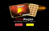 English 中文 CitiMagma Bio-Energy Patch * 마그마 파스 The GREATEST GIFT of Volcano Volcanic Magma Stone Effective for people who suffers from neuralgia, arthritis.