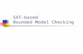 SAT-based Bounded Model Checking. The K-Coloring problem: Given an undirected graph G(V,E) and a natural number k, is there an assignment color: Formulation.