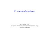 Processor/Interface Ki-Hyung Kim Division of Information and Computer Eng. Ajou University.