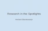 Research in the Spotlights Herbert Blankesteijn. A bit about myself Physicist (1982)