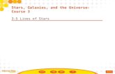 3-5 Lives of Stars Stars, Galaxies, and the Universe- Course 3.