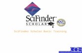 SciFinder Scholar Basic Training A division of the American Chemical Society.