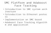 SMC Platform and Adaboost Face Tracking Introduction to SMC system architecture Introduction to Ethernet protocol Implementation on SMC board Adaboost.