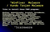 “WinFixer” Malware / Vundo Trojan Malware Tries to install these FAKE programs: WinFixer, WinAntiVirusPro, ErrorSafe, SystemDoctor, WinAntiSpyware, AVSystemCare,