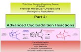 Third Year Organic Chemistry Course CHM3A2 Frontier Molecular Orbitals and Pericyclic Reactions Part 4: Advanced Cycloaddition Reactions Facial Selectivities.