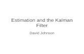 Estimation and the Kalman Filter David Johnson. The Mean of a Discrete Distribution “I have more legs than average”