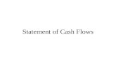 Statement of Cash Flows. CENTRAL FACT Over long enough periods: NI = Cash from Ops. + Cash from Inv. = Free Cash Flows The difference is timing The.