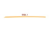 SQL I. SQL – Introduction  Standard DML/DDL for relational DB’s  DML = “Data Manipulation Language” (queries, updates)  DDL = “Data Definition Language”