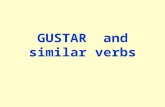 GUSTAR and similar verbs. The Verb “Gustar” “Gustar” is used to talk about activities and things people like and don’t like to do. It literally means.