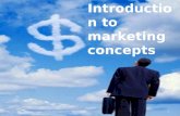 Problem Solving Introduction to marketing concepts 1.