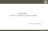 Detection: From R-CNN to Fast R-CNN Reporter: Liliang Zhang 第 1 页 | 共 25 页.