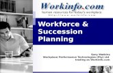 Workforce & Succession Planning Gary Watkins Workplace Performance Technologies (Pty) Ltd trading as Workinfo.com.