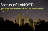 Status of LAMOST The Large Sky Area Multi-Object Fiber Spectroscopic Telescope.
