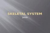 Joints.  Articulations of bones  Functions of joints  Hold bones together  Allow for mobility  Ways joints are classified  Functionally  Structurally.
