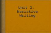 UEQ: How do literary elements create an engaging story, and how can I use these elements to write a personal narrative?