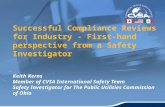 1 Successful Compliance Reviews for Industry - First-hand perspective from a Safety Investigator Keith Kerns Member of CVSA International Safety Team Safety.