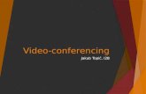 Video-conferencing Jakub Topič, I2B. Video-conferencing basics  Communication using transmission of video and audio (speech) between two or more devices.