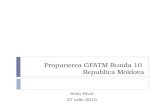 Propunerea GFATM Runda 10 Republica Moldova Stela Bivol 27 iulie 2010.