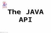 UMBC CMSC 331 Java The JAVA API. UMBC CMSC 331 Java 2 A Tour of the Java API An API User’s Guide, in HTML, is bundled with Java Much of the “learning.