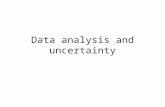 Data analysis and uncertainty. Outline Random Variables Estimate Sampling.