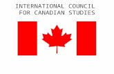 INTERNATIONAL COUNCIL FOR CANADIAN STUDIES. Российское общество изучения Канады РОИК берёт своё начало в сентябре 1989 г.,