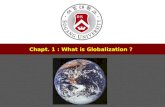 1 제목 서강대학교 교수학습센터 부소장 정유성 Chapt. 1 : What is Globalization ?