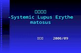 病案討論 -Systemic Lupus Erythematosus 曾素卿 2006/09 曾素卿 2006/09.