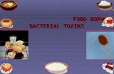 FOOD BORNE FOOD BORNE BACTERIAL TOXINS.  INTRODUCTION   CHARACTERISTICS OF BACTERIAL ENDOTOXINS AND CLASSIC EXOTOXIN  PATHOGENESIS BASED EXOTOXINS.