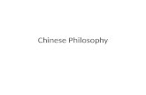 Chinese Philosophy Philosophy has had a tremendous effect on Chinese civilization, and East Asia as a whole. Many of the great philosophical schools.