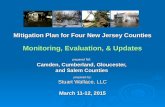Mitigation Plan for Four New Jersey Counties Monitoring, Evaluation, & Updates prepared for: Camden, Cumberland, Gloucester, and Salem Counties prepared.