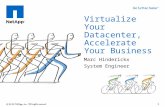 Marc Hinderickx System Engineer Virtualize Your Datacenter, Accelerate Your Business 1.