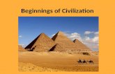 Beginnings of Civilization. Bell Ringer What is a Civilization?