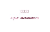 脂类代谢 Lipid Metabolism. contents  Introduction of Lipids  catabolism of Fats  biosynthesis of lipids.