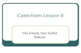 Catechism Lesson 6 The Flood; Our Sinful Nature. Read Genesis 6-9.