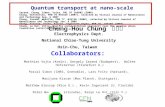 Quantum transport at nano-scale Chung-Hou Chung 仲崇厚 Electrophysics Dept. National Chiao-Tung University Hsin-Chu, Taiwan Collaborators: Matthias Vojta.