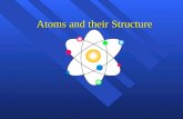 Atoms and their Structure History of the Atom n Original idea Ancient Greece (400 B.C..) n Democritus* and Leucippus: Greek philosophers.