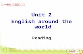 Unit 2 English around the world Reading 高一人教新课标必修一.