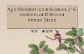 Age-Related Identification of Emotions at Different Image Sizes 學生：董瑩蟬.