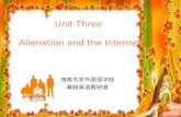 Unit Three Alienation and the Internet 海南大学外国语学院 基础英语教研室.