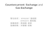 Countercurrent Exchange and Gas Exchange 學生姓名： B9902067 曾紹庭 B9902075 黃柏翰 指導老師：周淑娥 老師 指導助教：洪偉珊 助教.