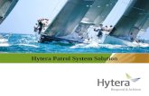 | 海能达公司介绍 | 仅供内部使用 Hytera Patrol System Solution.