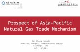 Prospect of Asia-Pacific Natural Gas Trade Mechanism Prospect of Asia-Pacific Natural Gas Trade Mechanism Dr. Zhang Hongmin Director, Shanghai International.