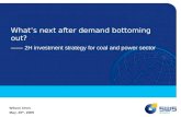 What’s next after demand bottoming out? —— 2H investment strategy for coal and power sector Wilson Chen May. 25 th, 2009.