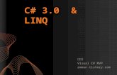 C# 3.0 & LINQ 천호민 Visual C# MVP zmeun.tistory.com.