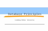 Database Principles LiaoNing ShiHua University. 1.2A First Course In Database Systems Textbooks Required:  A First Course in Database Systems,2nd, by.