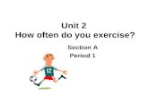 Unit 2 How often do you exercise? Section A Period 1.