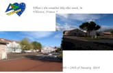 What’s the weather like this week in Villerest, France ? 20th – 24th of January 2014.