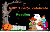 UNIT 3 Let’s celebrate Reading. Fool’s Day April 1st Christmas December 25th.