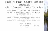 Plug-n-Play Smart Sensor Network With Dynamic Web Service IEEE TRANSACTIONS ON INSTRUMENTATION AND MEASUREMENT, VOL. 57, NO. 10, OCTOBER 2008 Fabrizio.