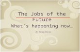 The Jobs of the Future What’s happening now… By: Renée Warren.